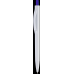 Ручка IGLA COLOR Белая с синей кнопкой 1033.01
